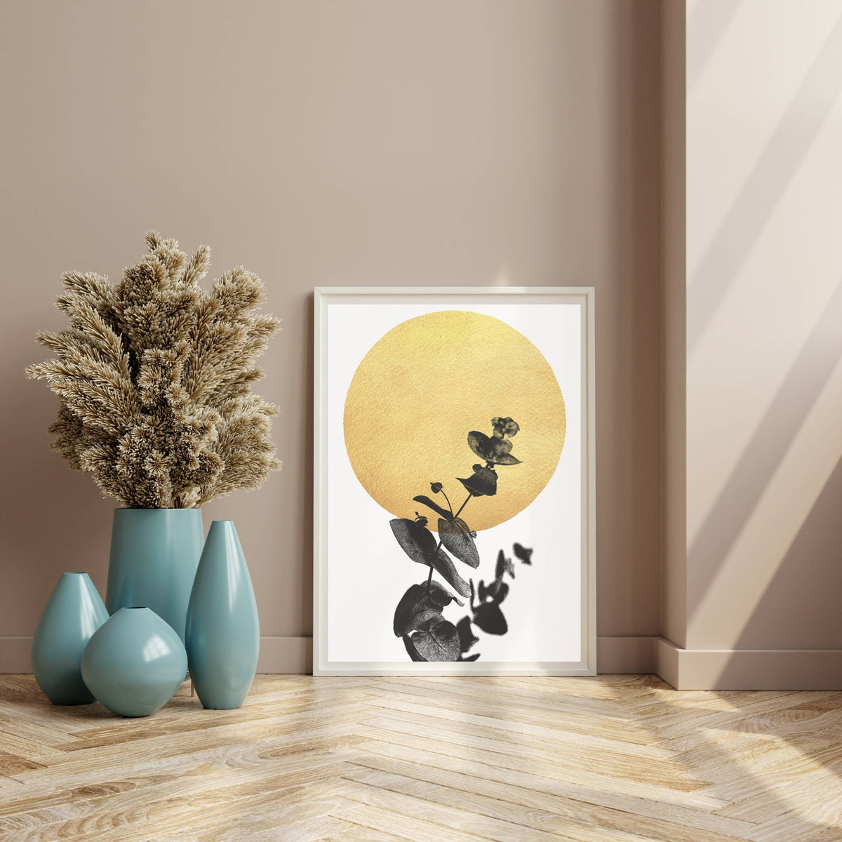 
Foxglove Curve Botanical Wall Art Print — photo 11