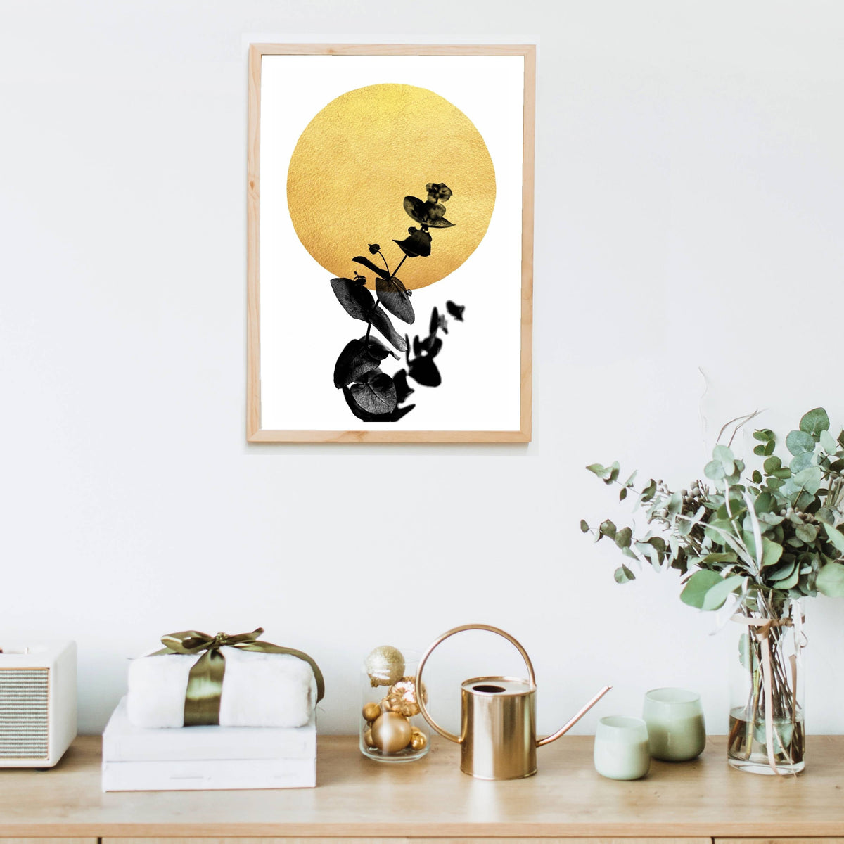 
Foxglove Curve Botanical Wall Art Print — photo 3