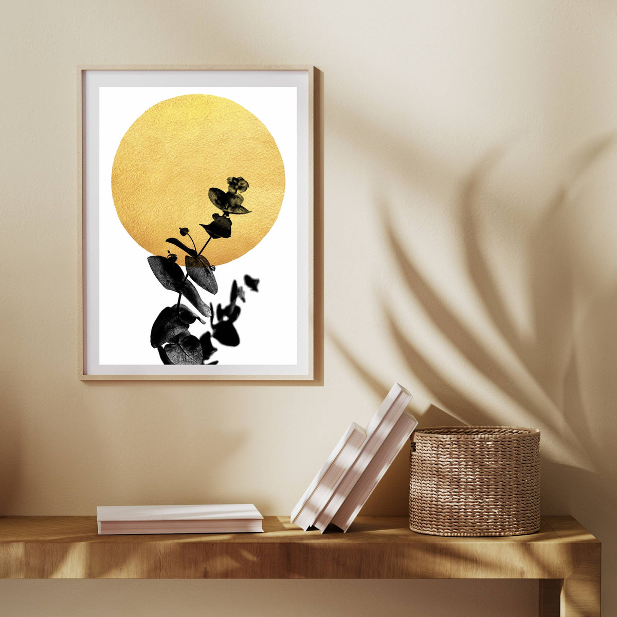 
Foxglove Curve Botanical Wall Art Print — photo 2