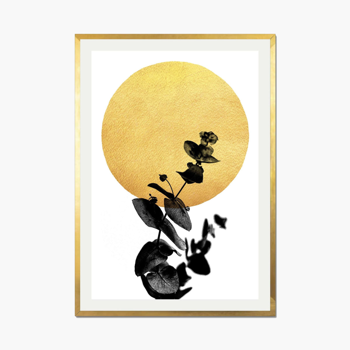 
Foxglove Curve Botanical Wall Art Print — photo 1