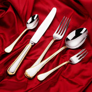Blackthorn Curve Stainless Steel Flatware Set — gallery image 3