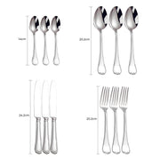 Blackthorn Curve Stainless Steel Flatware Set — gallery image 26