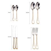 Blackthorn Curve Stainless Steel Flatware Set — gallery image 14