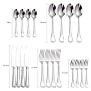 Blackthorn Curve Stainless Steel Flatware Set — gallery image 29