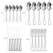 Blackthorn Curve Stainless Steel Flatware Set — gallery image 32