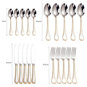 Blackthorn Curve Stainless Steel Flatware Set — gallery image 20