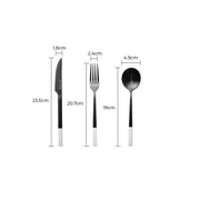 Larchwood Curve Stainless Steel Flatware Set — gallery image 13