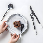 Larchwood Curve Stainless Steel Flatware Set — gallery image 7