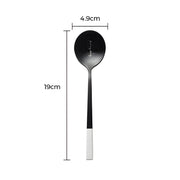 Larchwood Curve Stainless Steel Flatware Set — gallery image 9