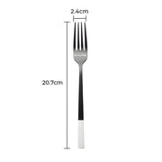 Larchwood Curve Stainless Steel Flatware Set — gallery image 10