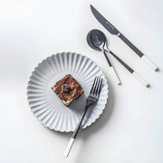 Larchwood Curve Stainless Steel Flatware Set — gallery image 5