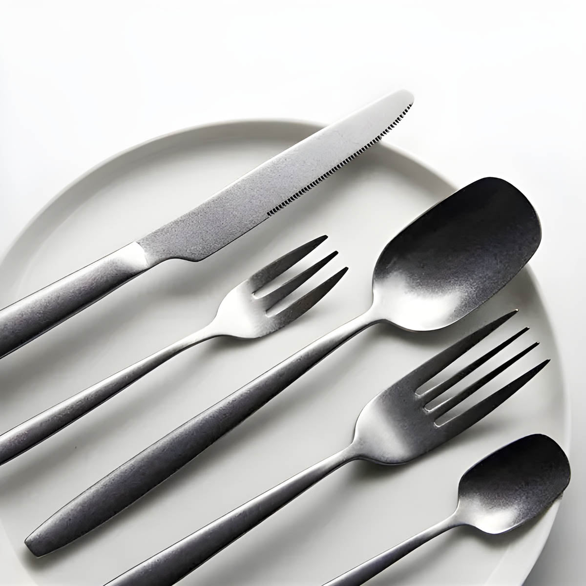 Mapledale Curve Stainless Steel Flatware Set — gallery image 3