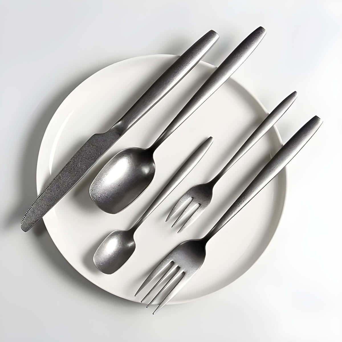 Mapledale Curve Stainless Steel Flatware Set — gallery image 7