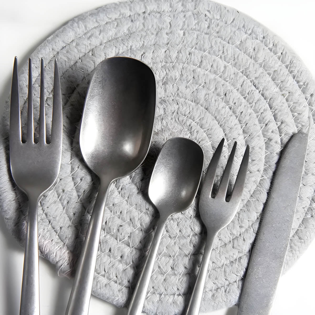 Mapledale Curve Stainless Steel Flatware Set — gallery image 8