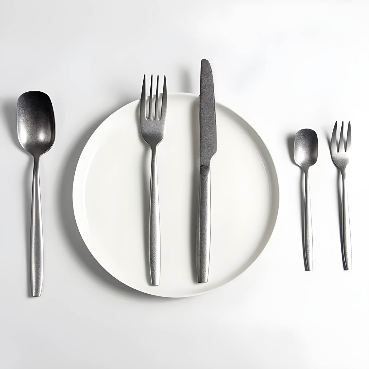 Mapledale Curve Stainless Steel Flatware Set — gallery image 2