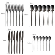 Mapledale Curve Stainless Steel Flatware Set — gallery image 20