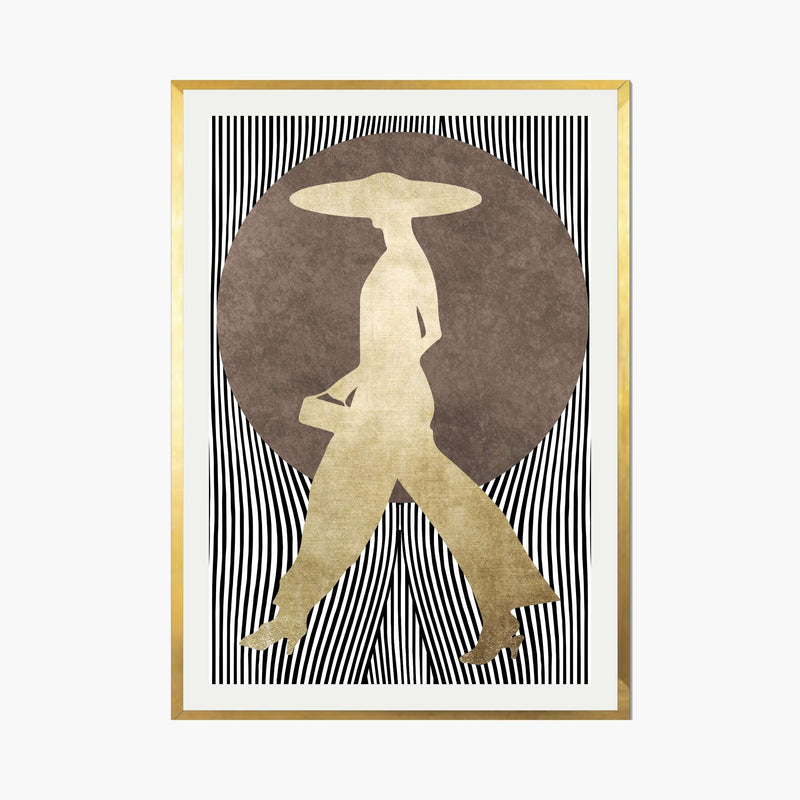 Silverwood Curve Portrait Wall Art Print — gallery image 1