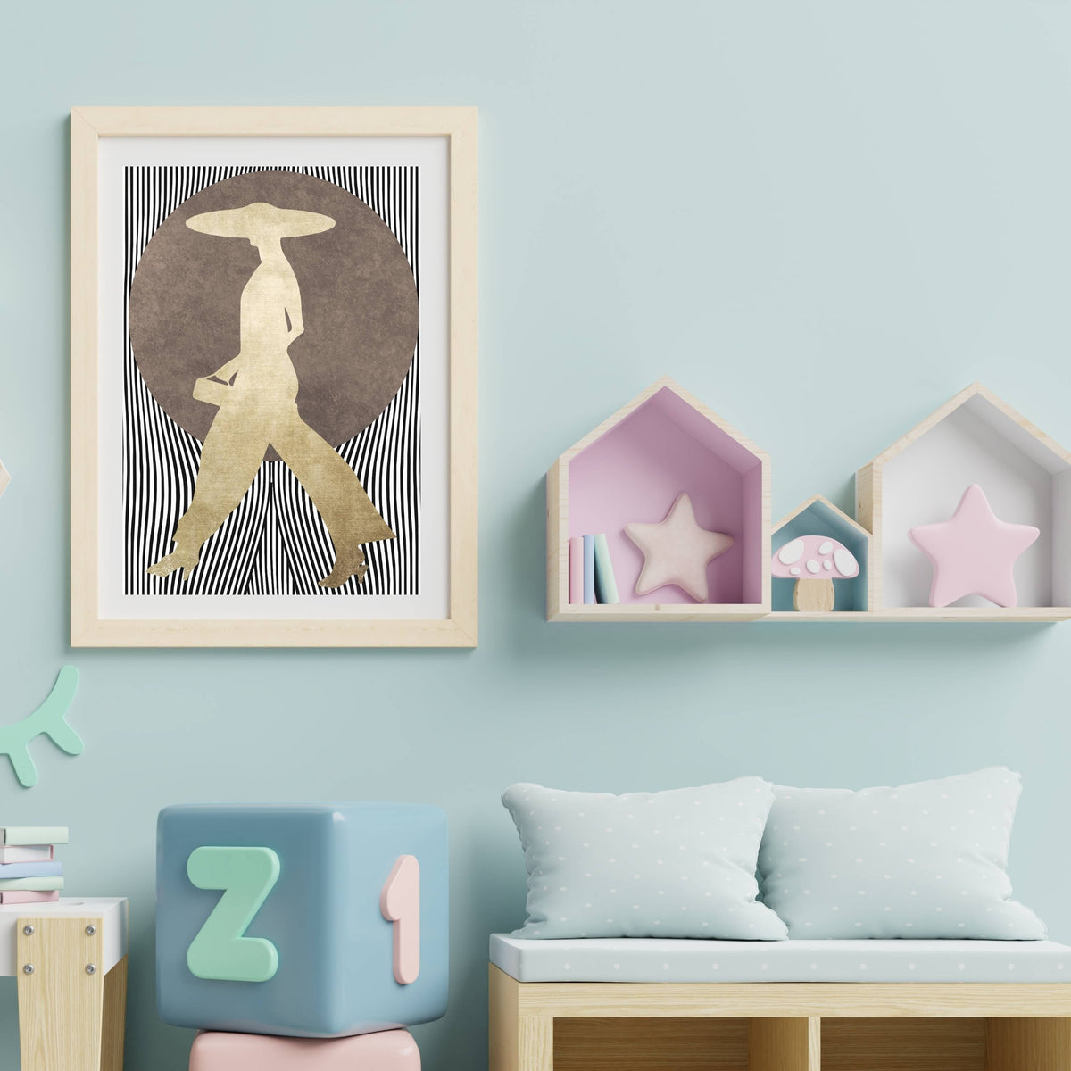 
Silverwood Curve Portrait Wall Art Print — photo 4