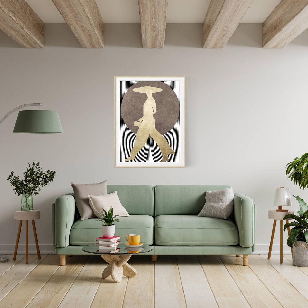 
Silverwood Curve Portrait Wall Art Print — photo 8