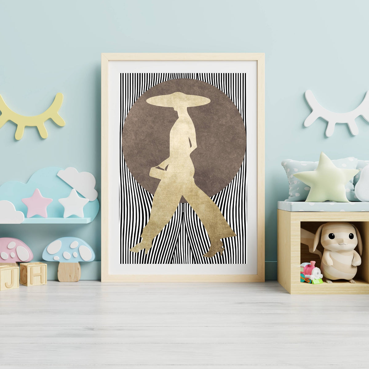 
Silverwood Curve Portrait Wall Art Print — photo 6