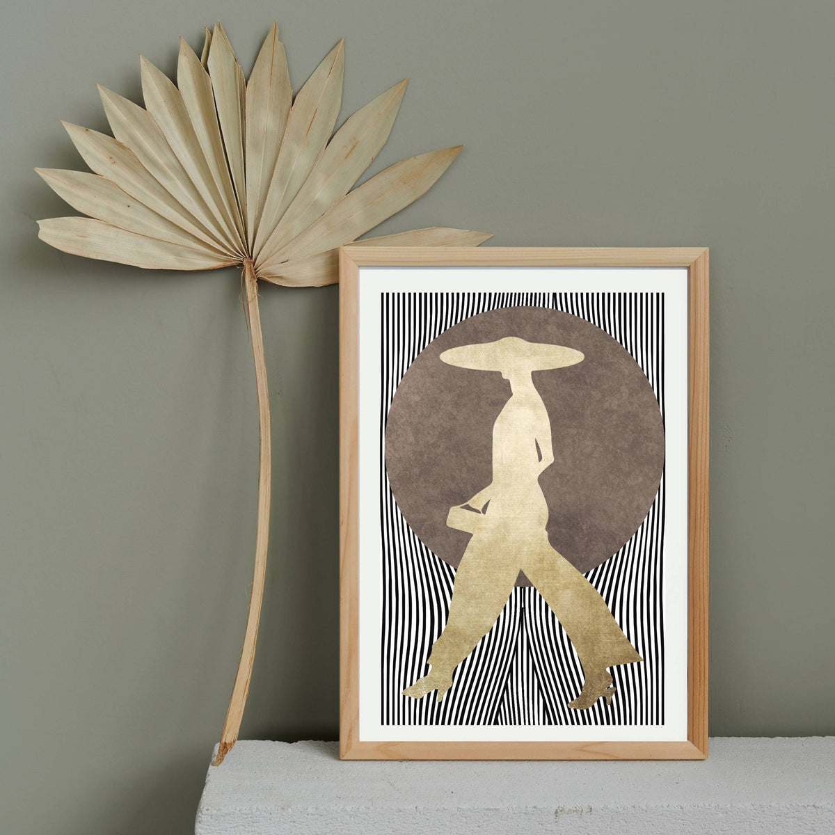 
Silverwood Curve Portrait Wall Art Print — photo 11