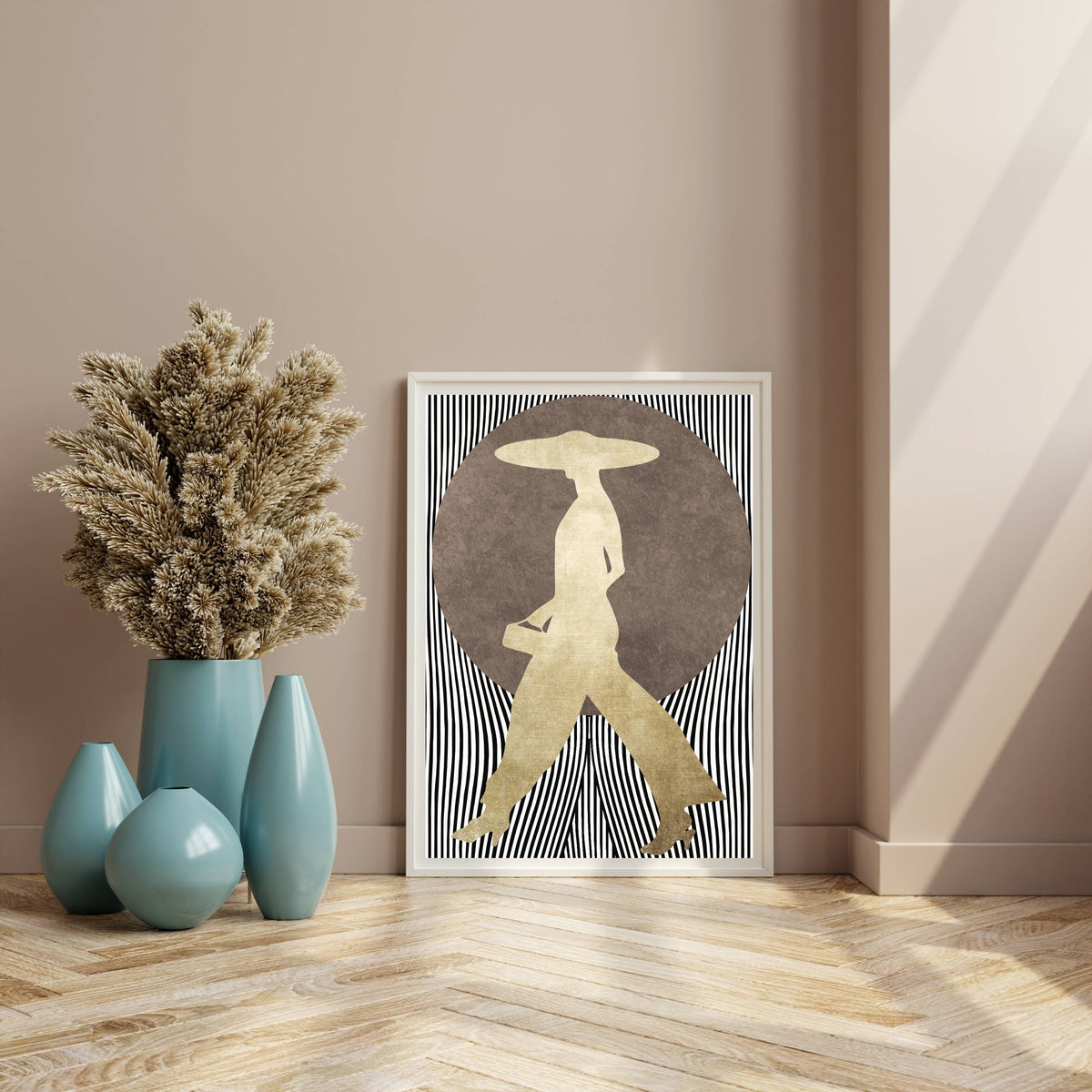 
Silverwood Curve Portrait Wall Art Print — photo 18