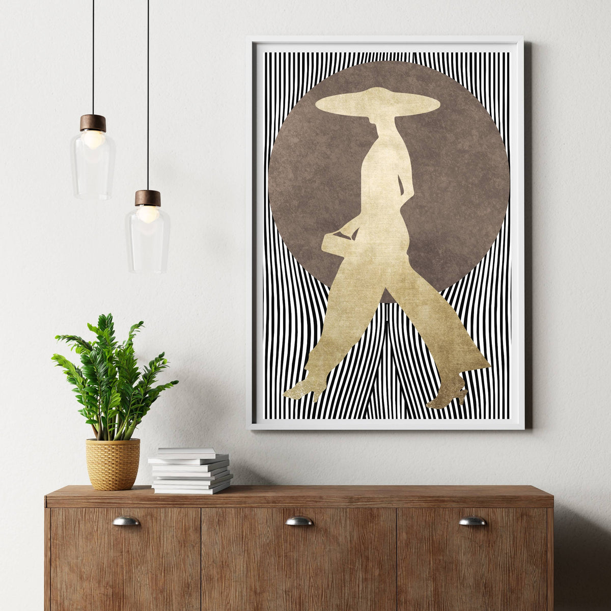 
Silverwood Curve Portrait Wall Art Print — photo 15