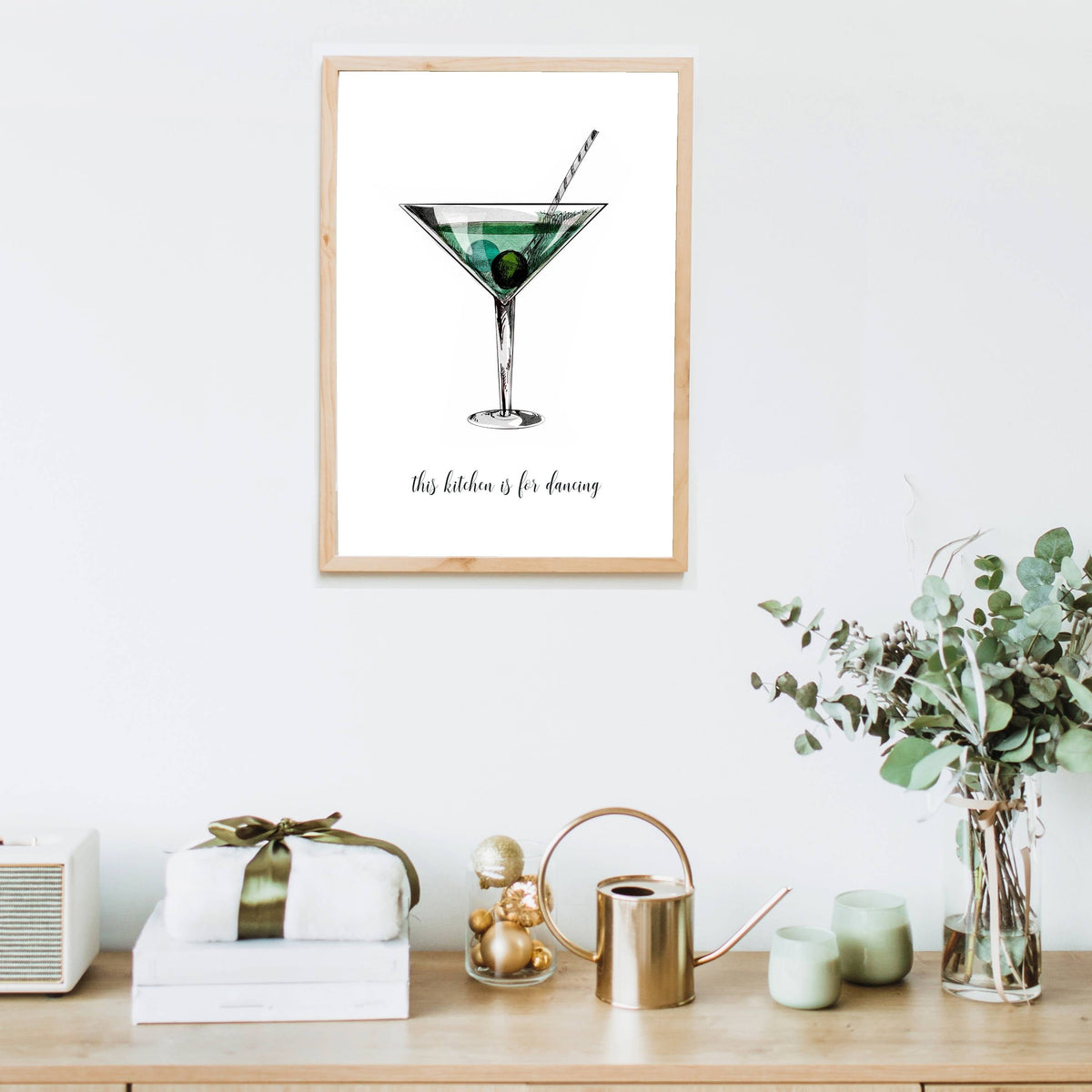 Whitmore Curve Typography Wall Art Print — gallery image 8