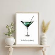 Whitmore Curve Typography Wall Art Print — gallery image 4