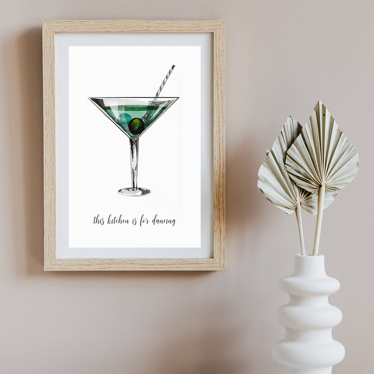 Whitmore Curve Typography Wall Art Print — gallery image 10