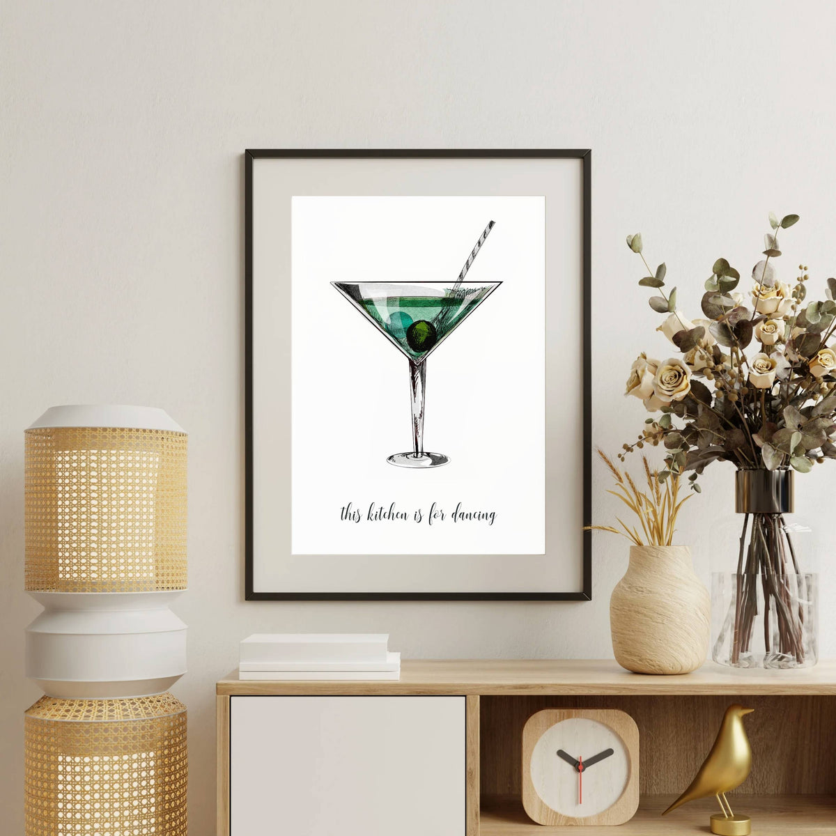 Whitmore Curve Typography Wall Art Print — gallery image 13