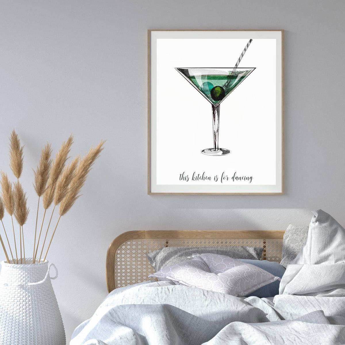 Whitmore Curve Typography Wall Art Print — gallery image 16