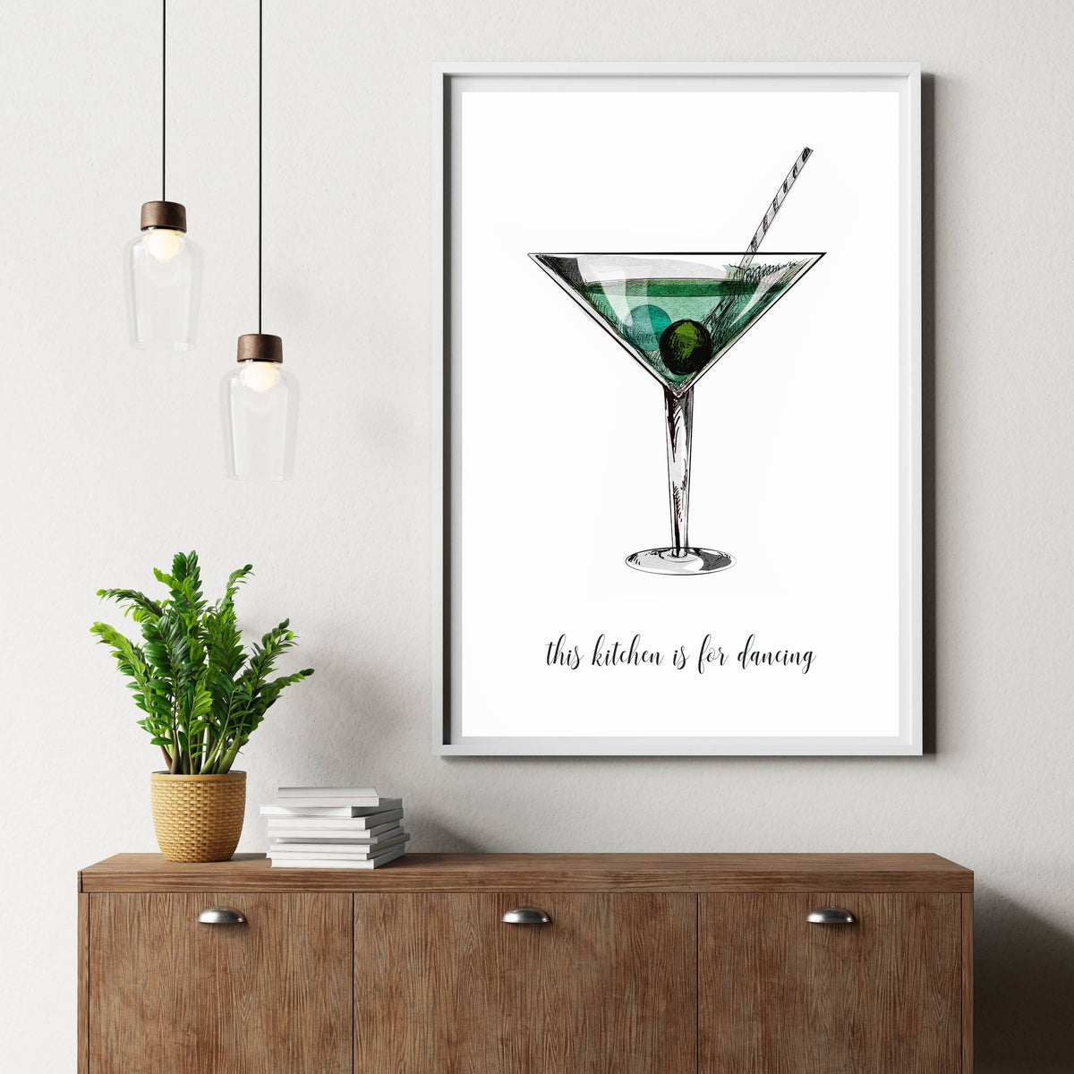 Whitmore Curve Typography Wall Art Print — gallery image 12