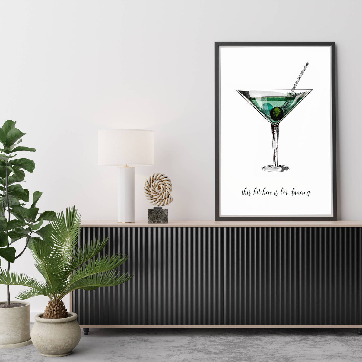 Whitmore Curve Typography Wall Art Print — gallery image 15