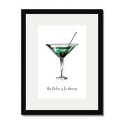 Whitmore Curve Typography Wall Art Print — gallery image 18