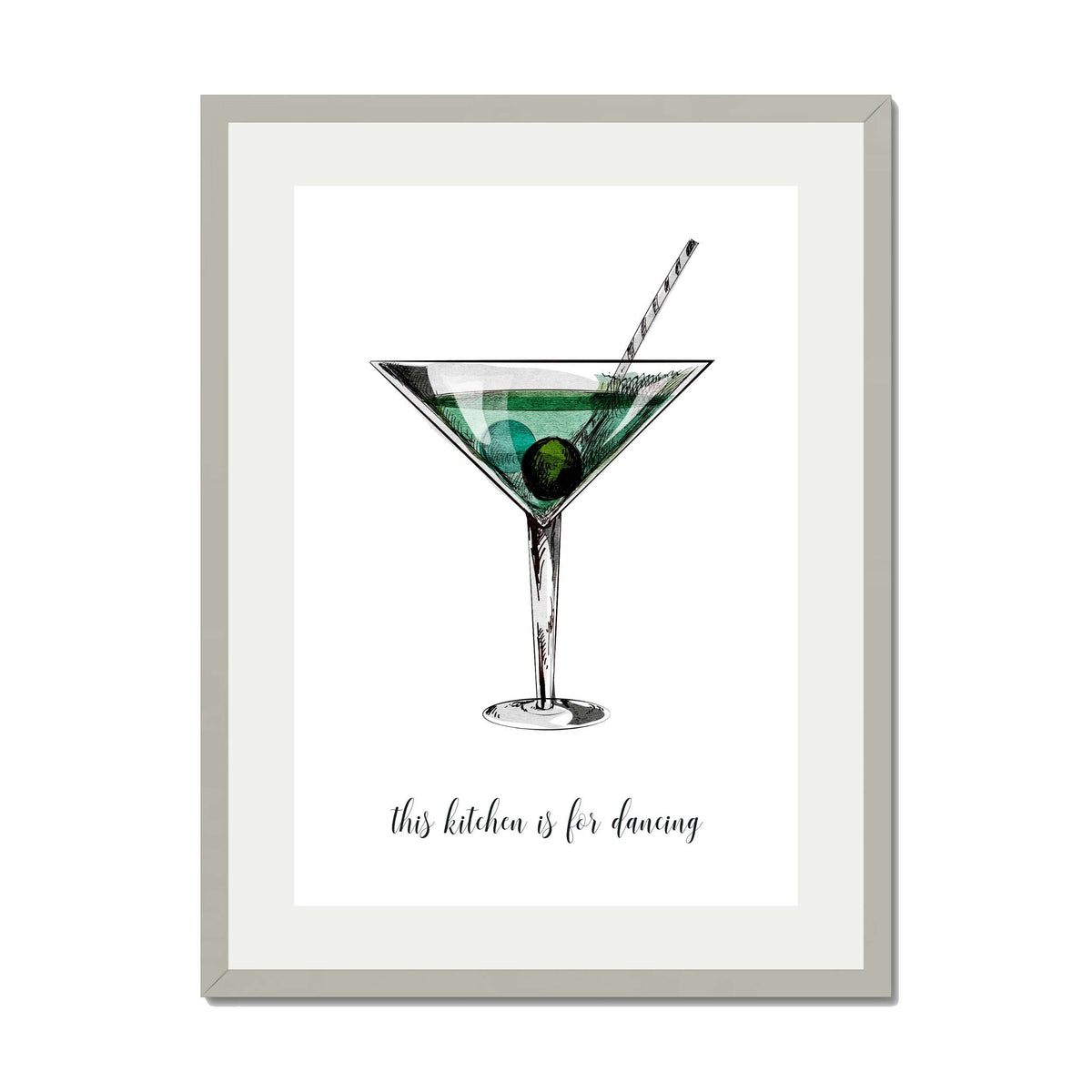 Whitmore Curve Typography Wall Art Print — gallery image 42