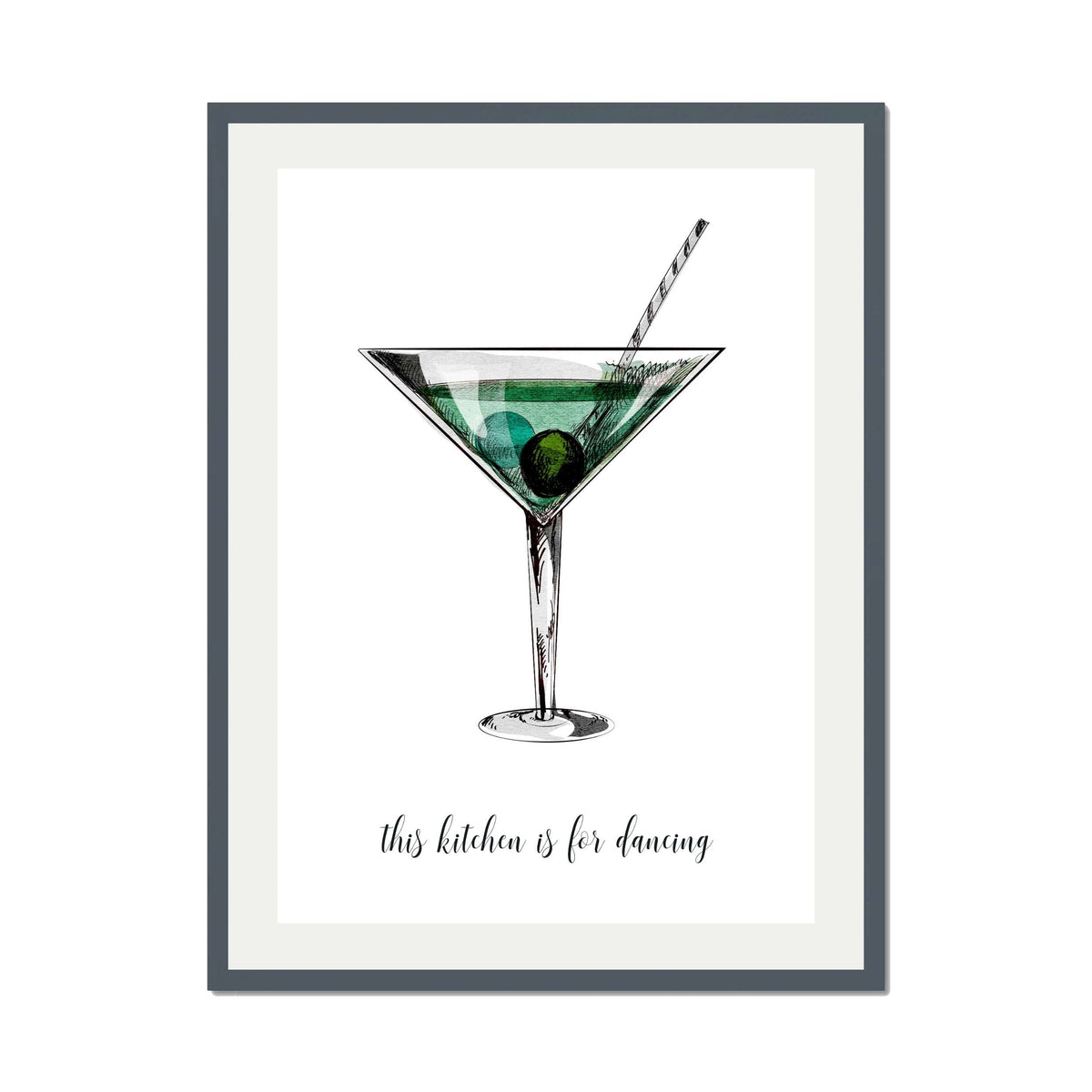 Whitmore Curve Typography Wall Art Print — gallery image 33