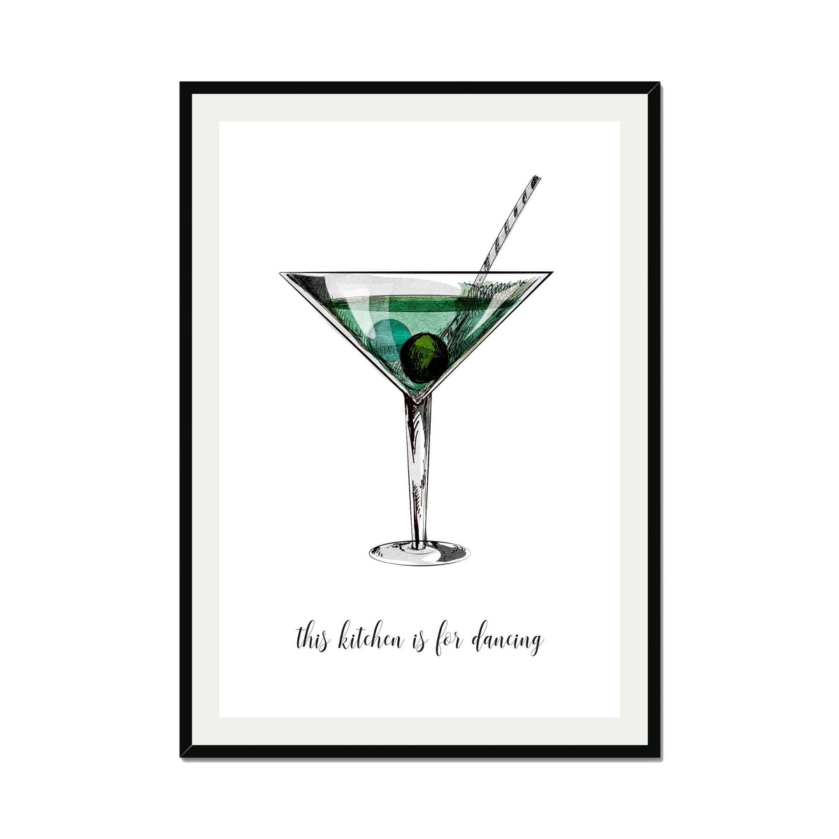 Whitmore Curve Typography Wall Art Print — gallery image 25