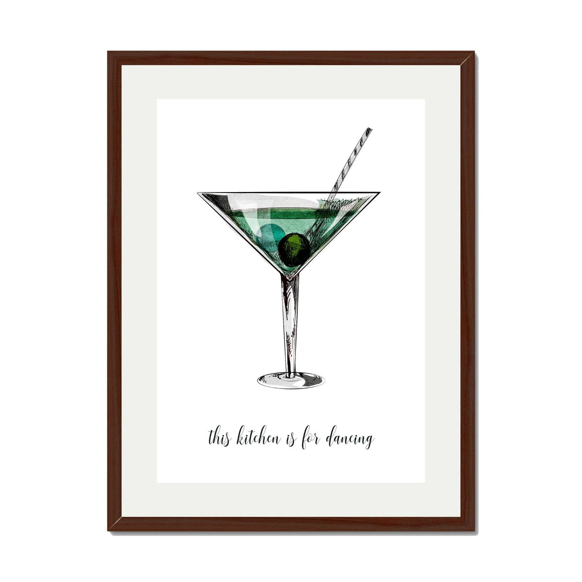 Whitmore Curve Typography Wall Art Print — gallery image 28