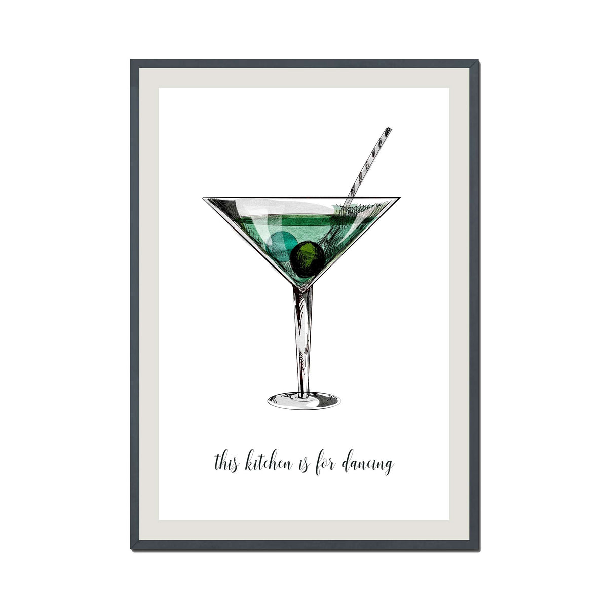 Whitmore Curve Typography Wall Art Print — gallery image 34