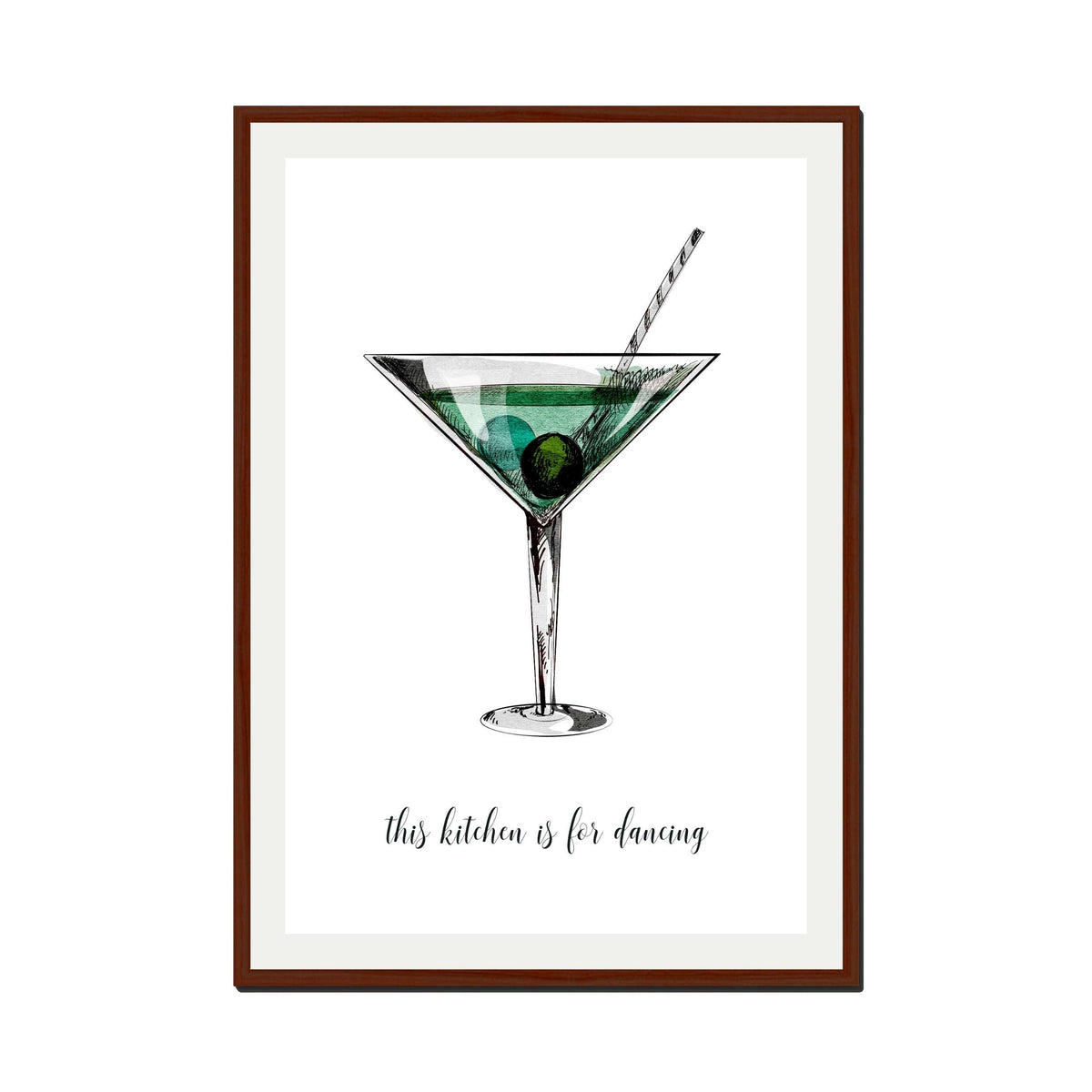 Whitmore Curve Typography Wall Art Print — gallery image 30