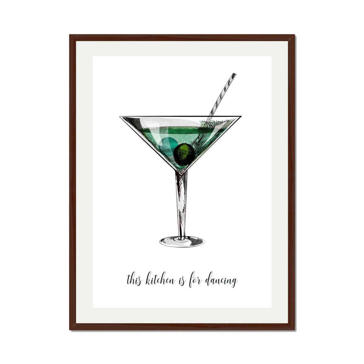 Whitmore Curve Typography Wall Art Print — gallery image 29