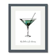 Whitmore Curve Typography Wall Art Print — gallery image 57