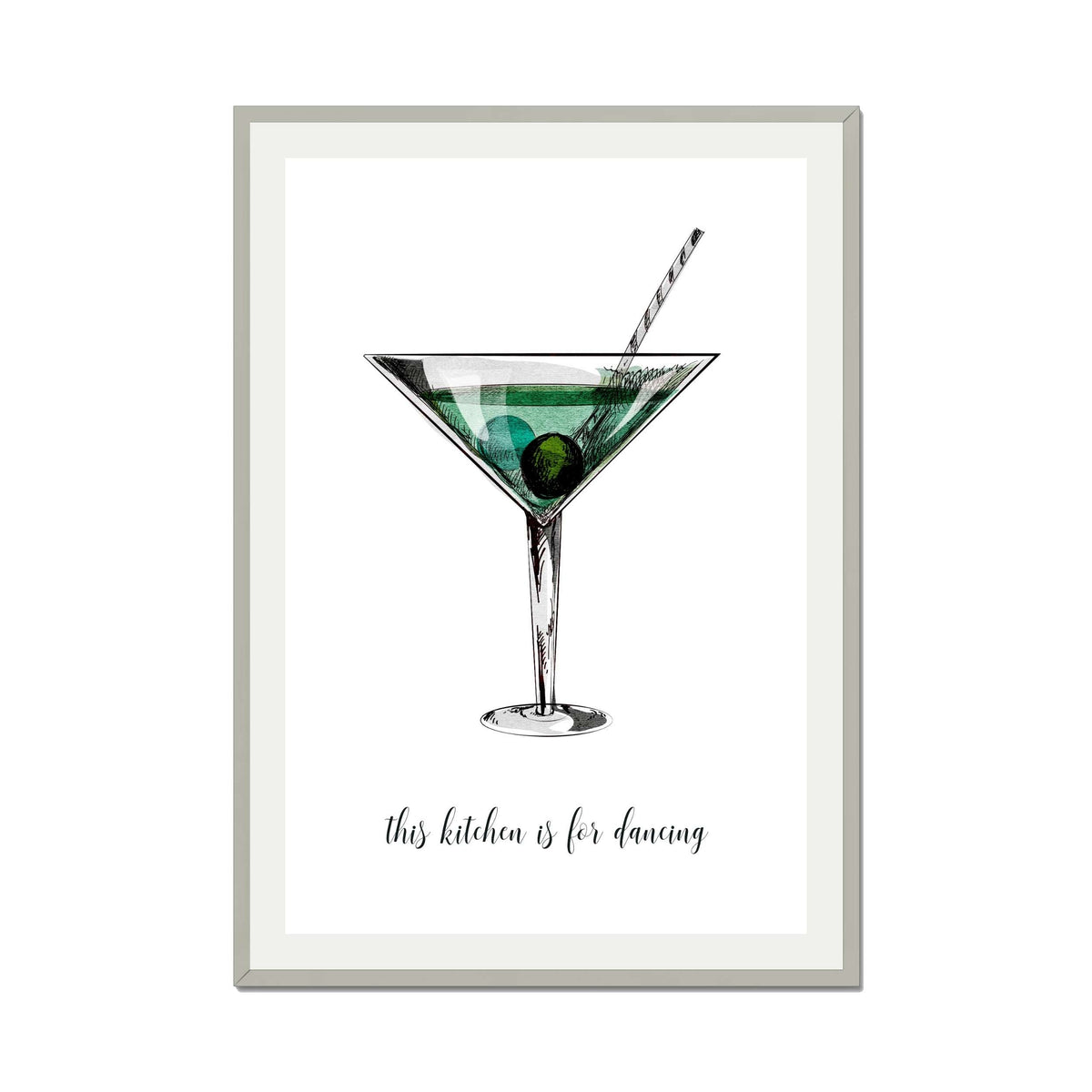 Whitmore Curve Typography Wall Art Print — gallery image 59