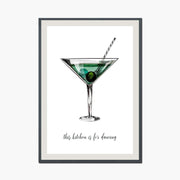 Whitmore Curve Typography Wall Art Print — gallery image 1