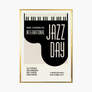 Woodford Curve Jazz Wall Art Print — gallery image 1