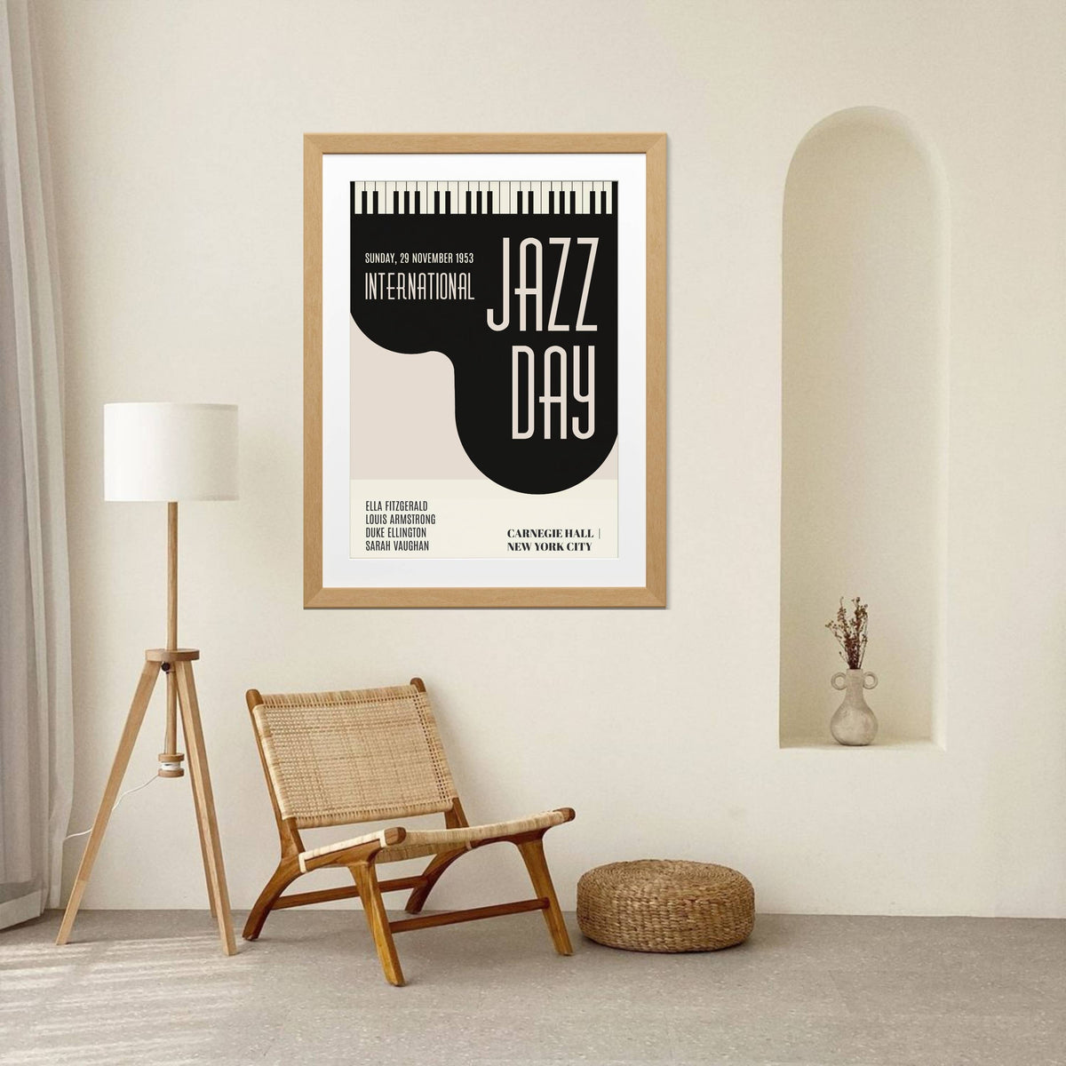 Woodford Curve Jazz Wall Art Print — gallery image 4