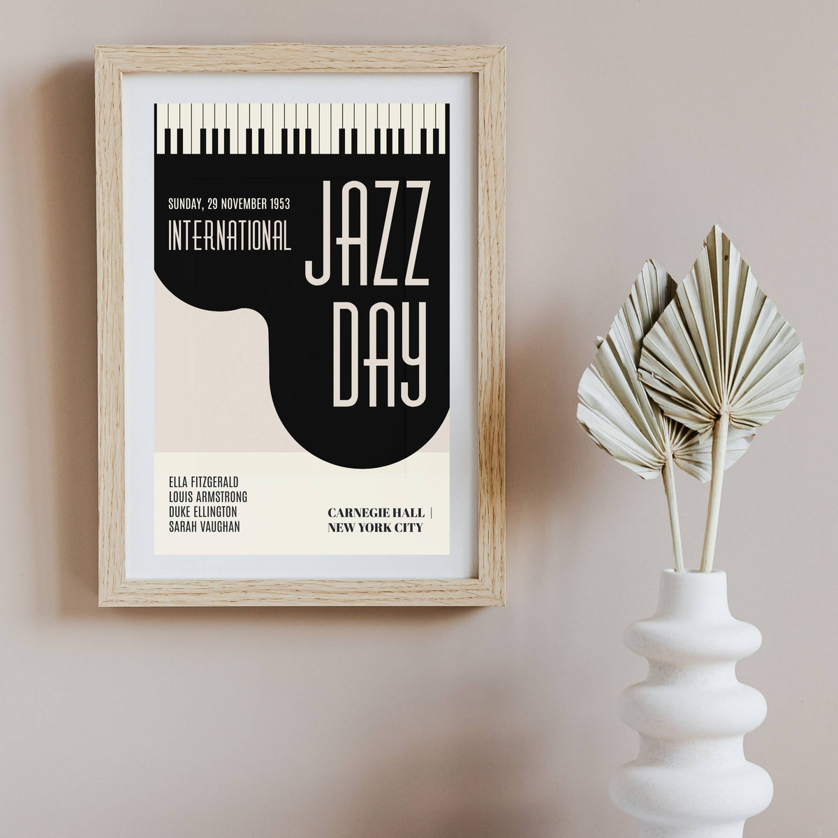 Woodford Curve Jazz Wall Art Print — gallery image 8