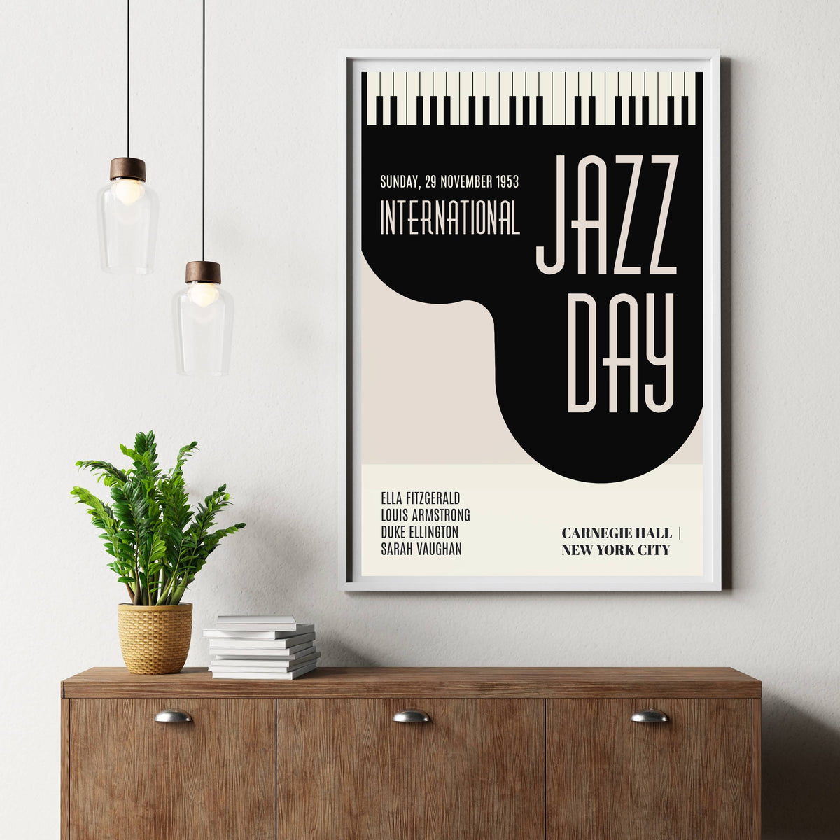 Woodford Curve Jazz Wall Art Print — gallery image 10