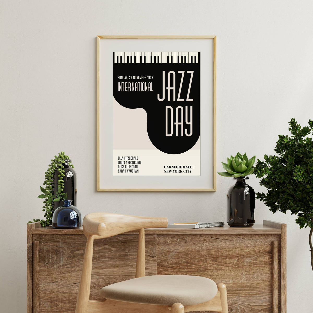 Woodford Curve Jazz Wall Art Print — gallery image 12